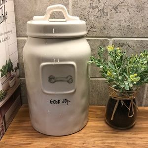 Rae Dunn good dog canister